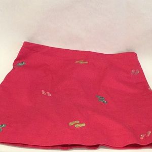 ATTYRE New York  Dark Pink Skort Size 6.